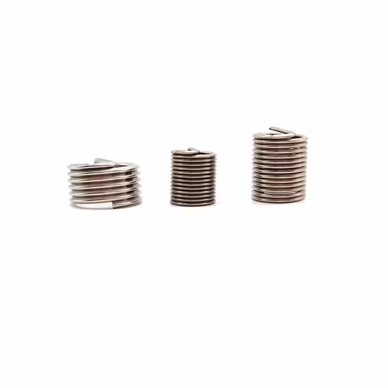 Customized Stainless Steel M2 M3 M4 Wire Thread Insert Helical Coil Insert Nut Fasteners