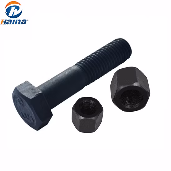 HDG / Plain Heavy Structural Hex Head Bolts ASTM A325 Carbon Steel/Stainless Steel