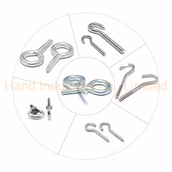Hand Supply Cheap Price M5 M6 M8 Hand Tighten Screws Threaded Rod Stud Bolt A2 A4 Stainless Steel Fastener